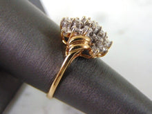 Load image into Gallery viewer, Womens Vintage Estate 14K Yellow Gold Diamond Ring, 3.8g E2481