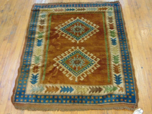 Vintage Estate Semi-Antique Handmade Oriental Rug E46
