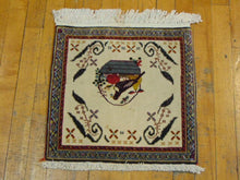 Load image into Gallery viewer, Vintage Semi-Antique Handmade Pictorial Rug E72