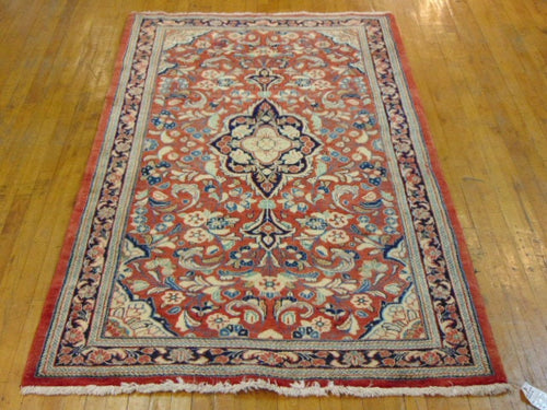 Vintage Estate Semi-Antique Handmade Oriental Rug E62