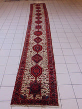 Load image into Gallery viewer, Vintage Estate Antique Handmade Oriental Runner Rug E225