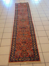 Load image into Gallery viewer, Vintage Semi-Antique Handmade Middle Eastern Runner Rug E344