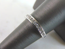 Load image into Gallery viewer, Womens Vintage Estate 10k White Gold Diamond Ring 2.6g #E752