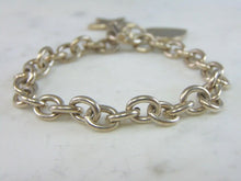 Load image into Gallery viewer, Womens Vintage Estate Sterling Silver Charm Bracelet 34.2g E3130