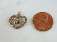 Load image into Gallery viewer, Womens Vintage Estate Sterling Silver "Mom" Pendant Charm 1.4g E3148