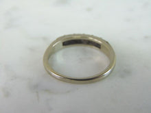 Load image into Gallery viewer, Womens Vintage Estate 14k White Gold Diamond Ring 2.4g E5056
