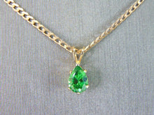 Load image into Gallery viewer, Womens Vintage Estate 14K Yellow Gold Pendant &amp; Necklace 3.4g E5244