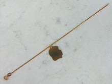 Load image into Gallery viewer, Womens Vintage Estate 14K Yellow Gold Charm Bracelet 2.1g E5812