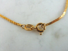 Load image into Gallery viewer, Womens Vintage Estate 14K Yellow Gold Charm Bracelet 2.1g E5812