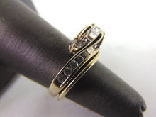Load image into Gallery viewer, Womens Vintage Estate 14K White Gold Diamond Engagement Ring Set, 7.4g E2482