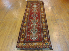 Load image into Gallery viewer, Vintage Estate Semi-Antique Handmade Oriental Runner Rug E34