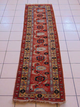 Load image into Gallery viewer, Vintage Estate Handmade Middle Eastern Runner Rug E222