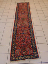 Load image into Gallery viewer, Vintage Semi-Antique Handmade Middle Eastern Runner Rug E344